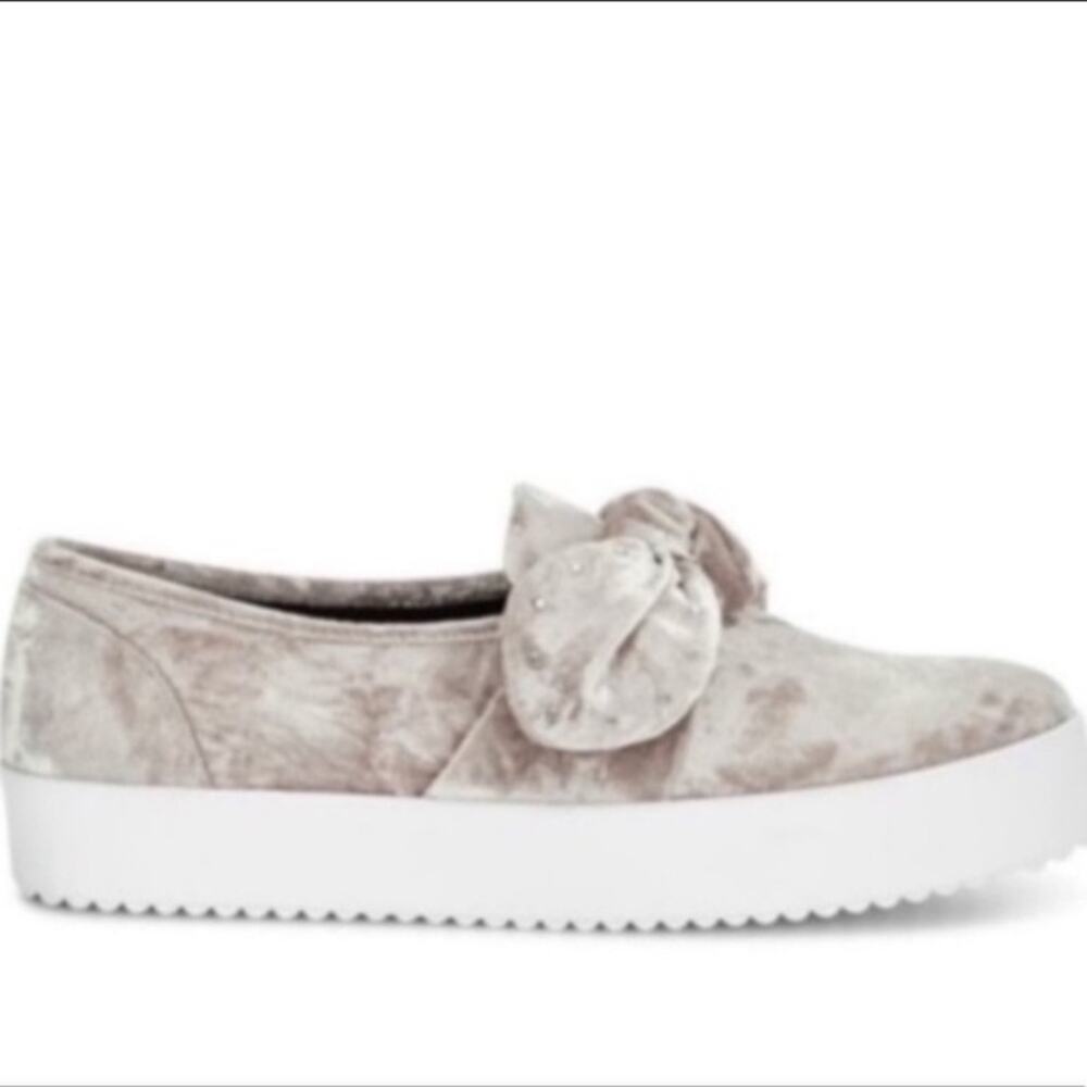 Rebecca Minkoff‎ velvet studded Stacey sneakers